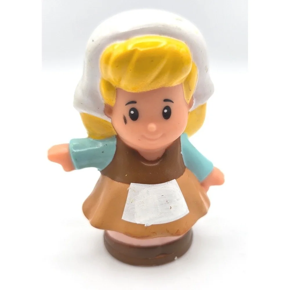 RARE Disney Fisher Price Little People Cinderella Maid Princess Talker 2014 HTF